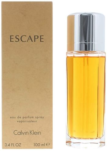 Calvin Klein Escape Eau De Parfum for Women, 100 Ml, Beige.
