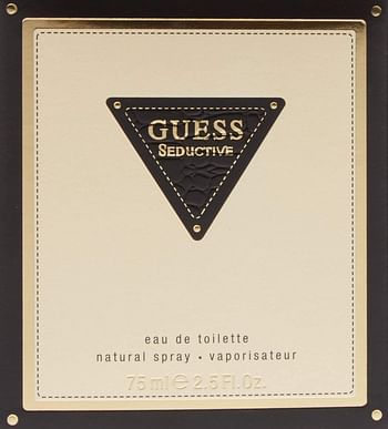 GUESS Seductive Perfume EDT Spray for Women, 75 ml - Clear