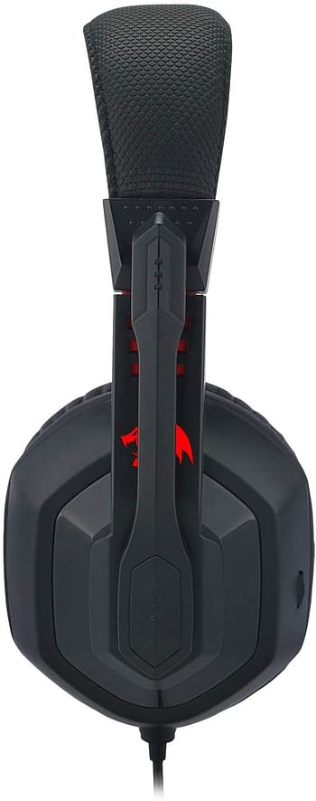 Redragon ARES H120 GAMING HEADSET Stereo 3.5mm Audio Jack Sensitive Microphone 1.8m Brush Finished Cable ARES H120