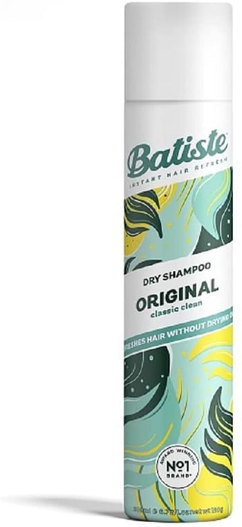 Batiste Dry Shampoo, Original, 200 ml