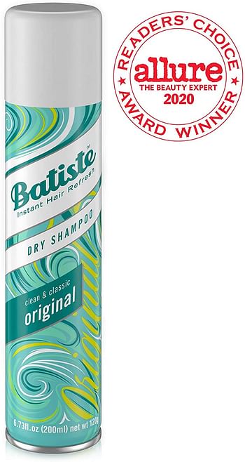 Batiste Dry Shampoo, Original, 200 ml