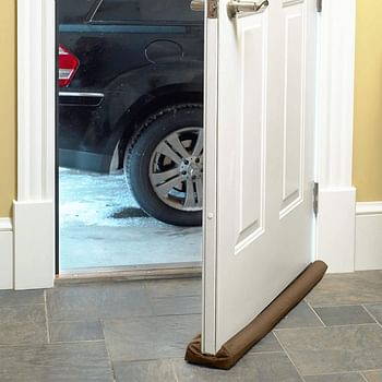 Twin Draft Guard Extreme for Doors, Black PATENTED & TRADEMARKED