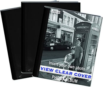 Pioneer Photo Albums FC-157V/BK Photo Album, Black 3 Pack