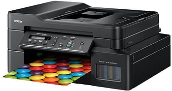 Brother DCP T720DW Wireless All In One Ink Tank Printer Automatic 2 Sided Features, Mobile & Cloud Print And Scan