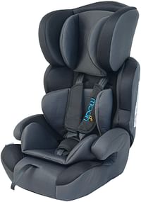 Moon Tolo - Baby/Kids Car seat suitable from 9 months to 11 years (Group-1,2,3) Upto 36 Kg-Black