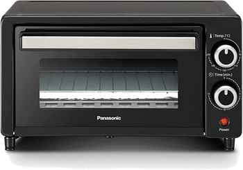Panasonic 1000W, Compact Toaster Oven with 70–230°C temperature control (Model NTH900)/Black