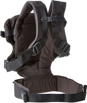 Infantino FLIP Advanced 4-in-1 convertible baby carrier|facing-in (narrow seat), facing-in (wide seat), facing-out and back pack|Extra padded shoulder pads with Wonder cover bib