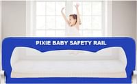 Pixie Baby safety bed rail , L150xW35xH42 cm , Blue.