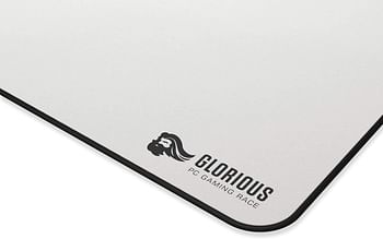 Glorious XXL Extended Gaming Mouse Pad - 18"x36" - White Edition