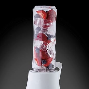 Russell Hobbs 300W 600ml Mix and Go Personal Blender Smoothie Maker - White - 600 Ml.