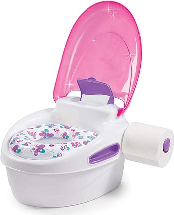 Summer Infant Step by Step Potty Training Seat and Step Stool, 33 x 24.1 x 39.4 Cm, Pink.