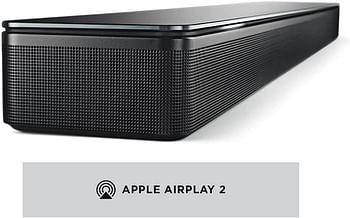 بوز ساوند بار 700 ، مكبر صوت ذكي مع صوت محيطي افتراضي ، بلوتوث ، واي فاي و Airplay 2 - أسود ، مقاس واحد .