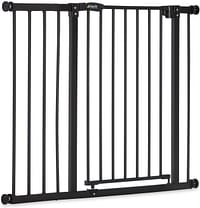Hauck Close N Stop with 21 cm Extension, 96 - 101 cm, Safety Gate - Charcoal