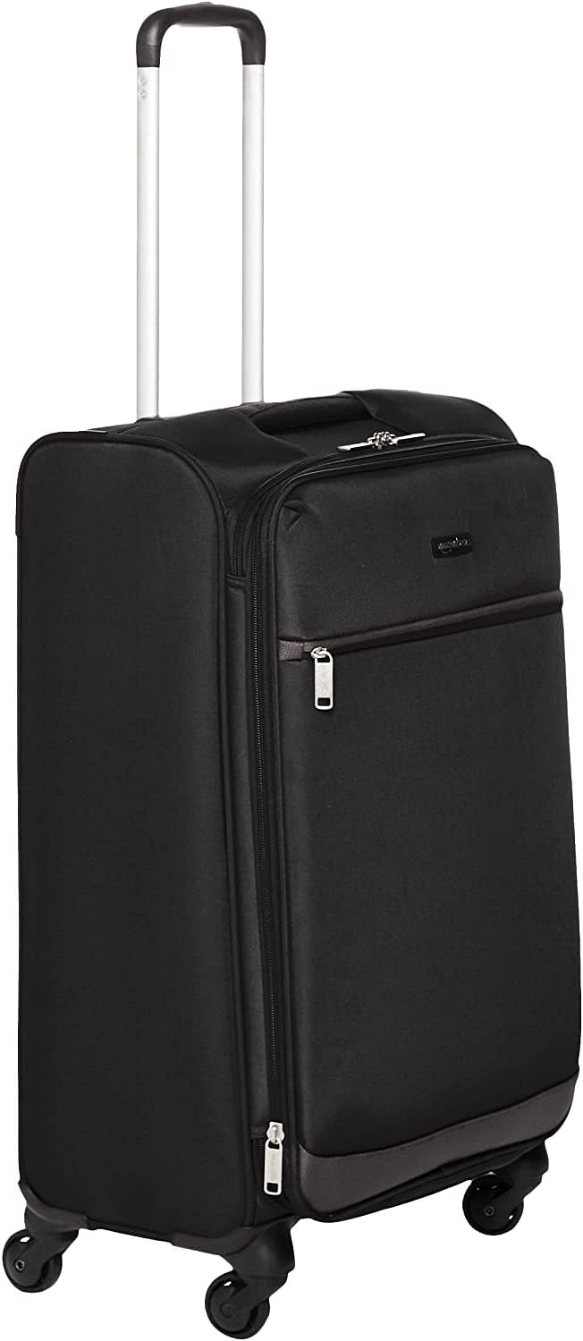 AmaznBasics Softside Trolley Luggage - 29-inch, Black