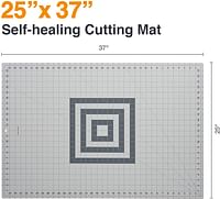 Fiskars 12-83727097J Self Healing Rotary Cutting Mat, 24x36 Inch,Grey