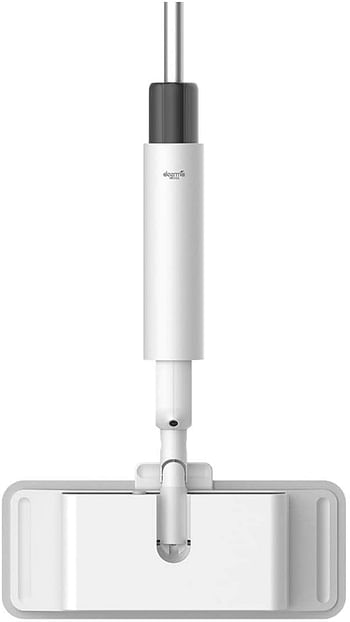 Deerma 2in1 Smart Cordless Handheld Rotatable Sweeper With Water Spraying Mop Floor Cleaner, DEM TB900, white
