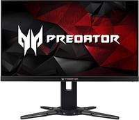 Acer Predator XB272bmiprzx 27 Inch FHD Gaming Monitor, Black (TN Panel, G-Sync, 240 Hz, 1 ms, ZeroFrame, DP, HDMI, USB Hub, Height Adjustable Stand) - Black