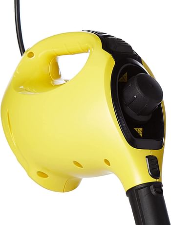 Bundle: Karcher Wet and Dry Vacuum Cleaner WD3 with Steam Cleaner SC1 | Black and Yellow | 17 Liter.