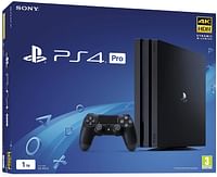 Sony PlayStation 4 Pro 1TB Console No Controller and No HDMI Cable, Black