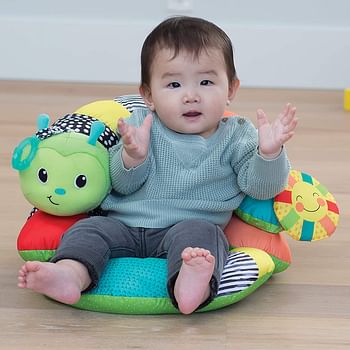 Infantino Gaga Prop a pillar tummy time & seated support for babies, Multicolor, 930 216180 09/One size