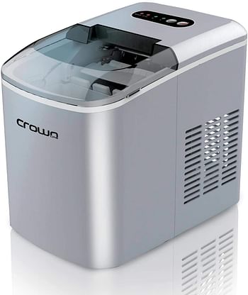 Crownline Instant Ice Maker, Silver, IM-162