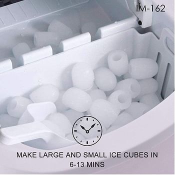 Crownline Instant Ice Maker, Silver, IM-162