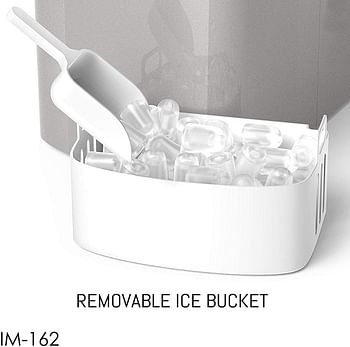 Crownline Instant Ice Maker, Silver, IM-162