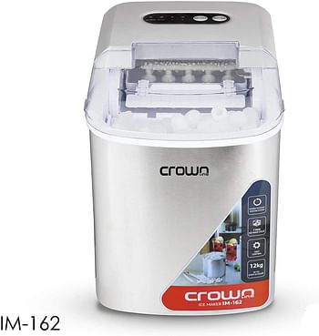 Crownline Instant Ice Maker, Silver, IM-162