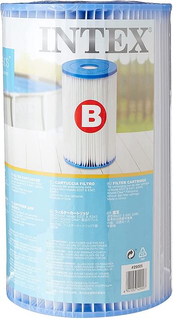 Intex Type B Filter Cartridge - 29005/Blue/One Size