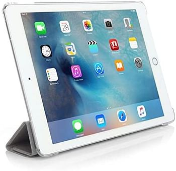 Pipetto iPad Pro 9.7 Origami Case - Silver Clear Shell/iPad Pro 9.7/Silver & Clear