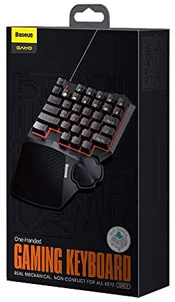 Baseus GAMO One-Handed Gaming Keyboard Black
