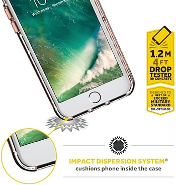 Griffin Intl Survivor Clear For iPhone 8 Multi Color