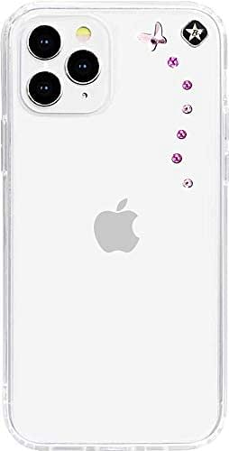 Bling My Thing - Small Papillon Clear for iPhone 12/12 Pro - Pure Brilliance (Swarovski® crystals)