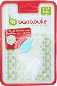 Badabulle Physiological soother , Piece of 1 Transparent