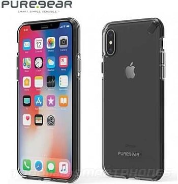 PureGear Slim Shell Case for Apple iPhone X (Clear/Clear)/One size