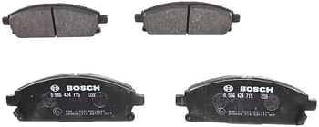 Bosch 0986424715 Brake Pad Set/Black/1 Set Black