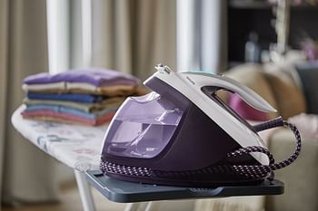 PHILIPS Perfect Care Elite Plus Steam Generator, GC9660/36, Purple