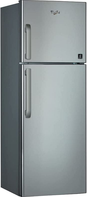 Whirlpool Top Mount Refrigerator 360 L, WTM452RSS/Silver