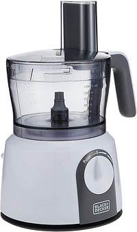 Black+Decker 1000W 32 Functions 5-in-1 Food Processor, White - FX1075-B5/1 Set