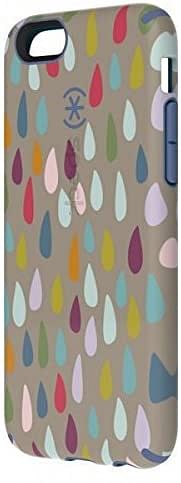 غطاء حماية صلب بمشبك على شكل قشرة صلبة من سبيك كاندي شيل لآيفون 6 (4.7 بوصة) - قوس قزح قطر/وردي
