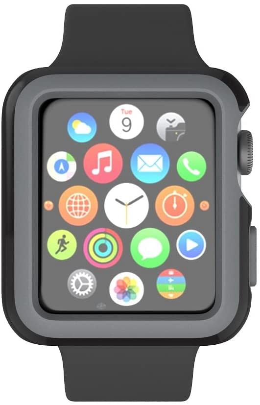 Speck Apple Watch 38Mm Candyshell Fit Case - Black & Slate Grey.