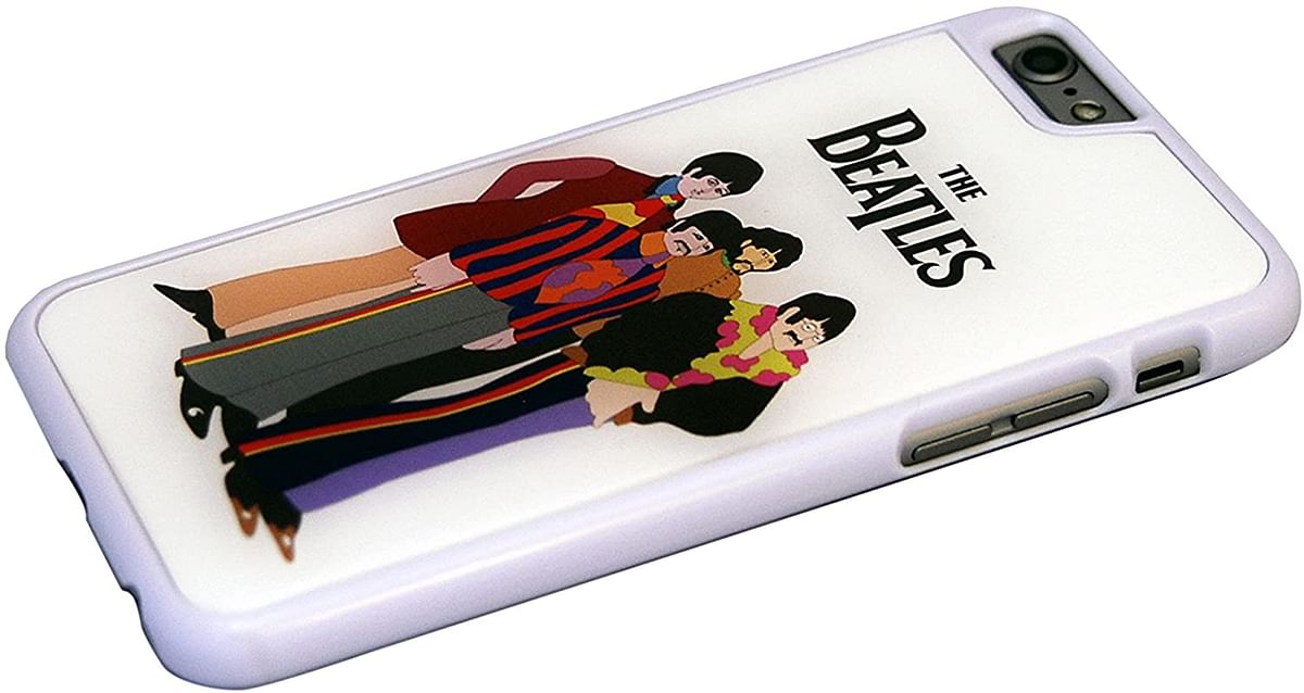 Benjamins The Beatles Cartoon Sticky Back Case for Apple iPhone 6 - White - One Size