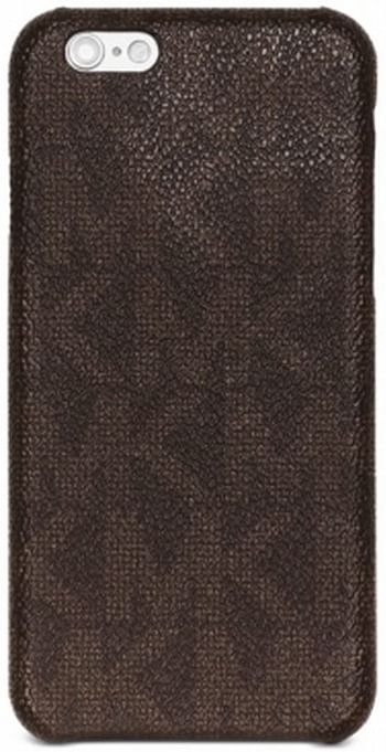 Michael Kors 39F5LELL1B-200 Bryant Wrap Around Phone Cover for Men - Brown