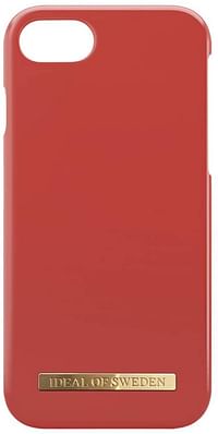 جراب خلفي أنيق لهاتف Apple iPhone 8/7/6/6s من iDeal of Sweden A/W16 - لون أحمر فاتح