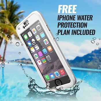 Dog & Bone Wetsuit Impact Rugged Waterproof Case for Apple iPhone 7 - Silvertail - One size.