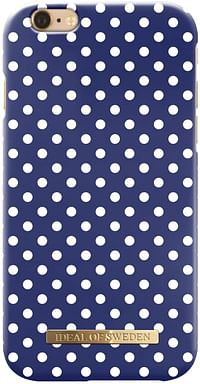 Ideal Of Sweden Spring Fashion Back Case For Apple Iphone 8/7/6/6S Plus - Blue Polka Dots/Multicolor/One size