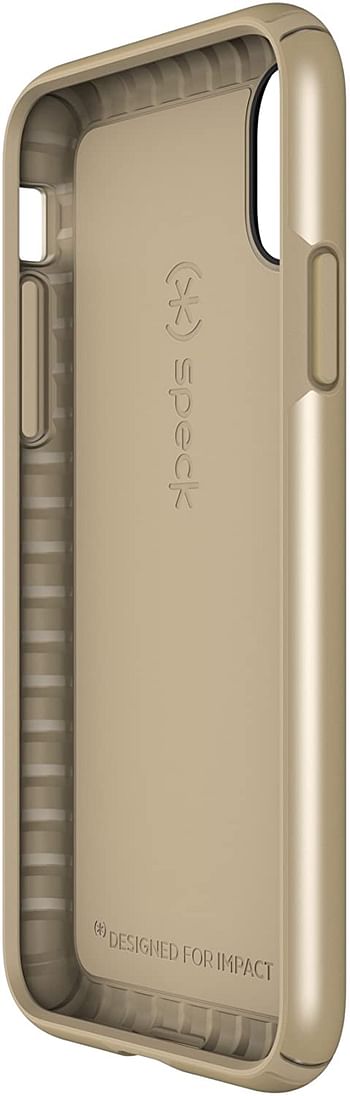 Speck Products iPhone X Presidio cover - Pale Yellow Gold