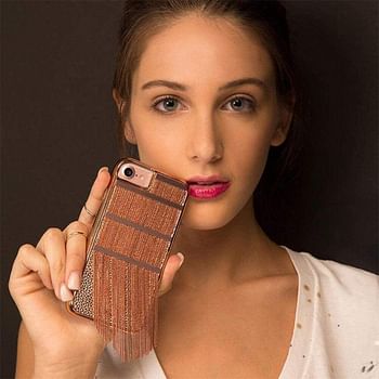 Case Mate Case-Mate - Iphone 7 Fringed Metal | Rose Gold | One size.