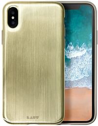 Laut Huex Metallic Back Case For Apple Iphone X | Gold | One size.