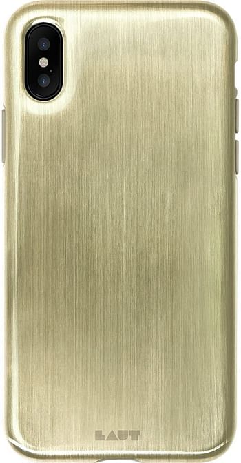 Laut Huex Metallic Back Case For Apple Iphone X | Gold | One size.